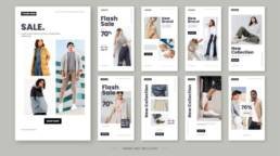 قوالب ستوري انستغرام للأزياء بتصميم بسيط